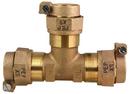 3/4 in. Grip Joint Water Service Brass Tee