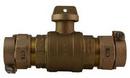 2 in. Pack Joint Brass Ball Curb Valve