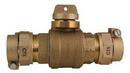 1-1/2 x 5-23/32 in. CTS x Pack Joint Curb Stop Ball Valve