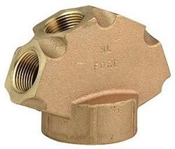 2 x 2 x 1 in. FIP Wye Branch Connector