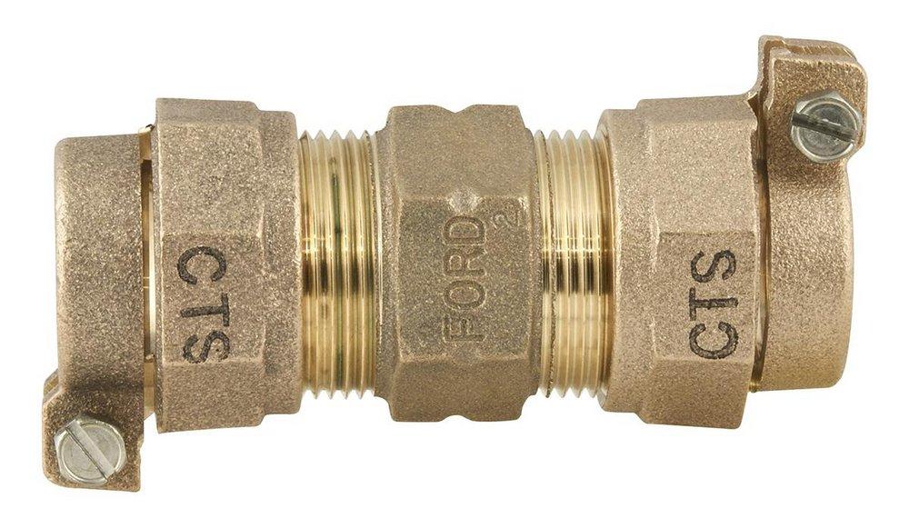 Ford Meter Box Pack Joint Brass Coupling 