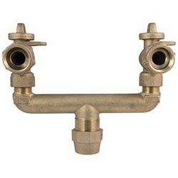 1 x 5/8 x 5/8 in. Grip Joint x Meter Swivel Ball Valve Assembly