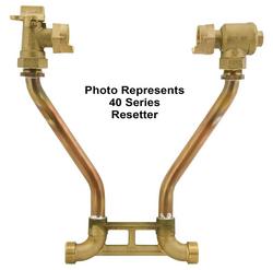 5/8 x 3/4 in. Meter Resetter with Dual Cartridge Check Valve