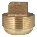 1 in. Male Copper Threaded Brass Corporation Stop with Square Head