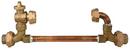Ford Meter Box 1 in. Swivel Brass Straight Linesetter 