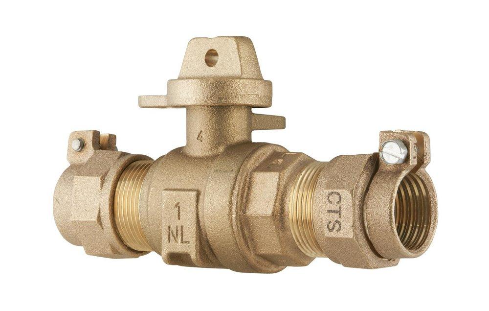 Ford Meter Box 300 psi Pack Joint Ball Valve 