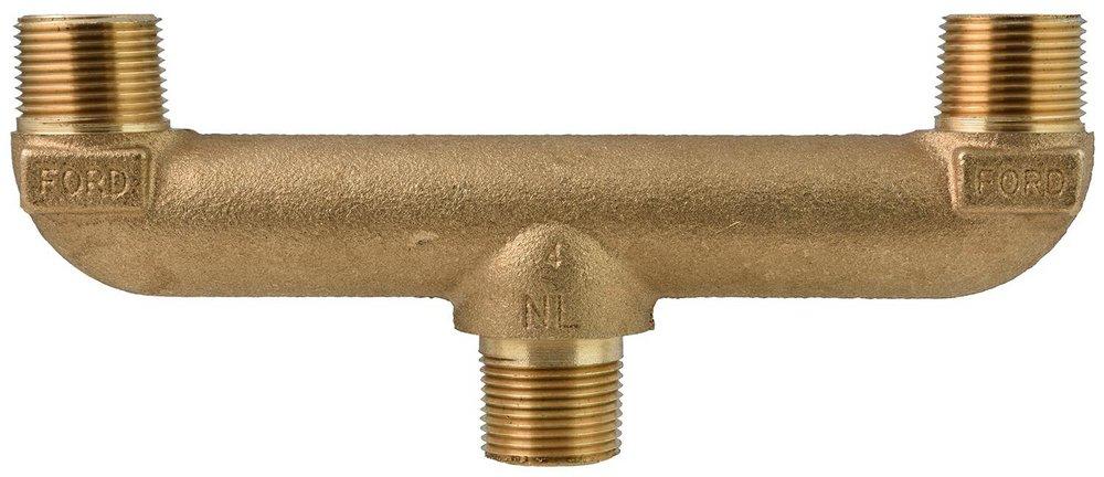 Ford Meter Box MIPT Water Service Brass U Branch Piece 
