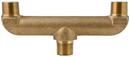 Ford Meter Box MIPT Water Service Brass U Branch Piece 