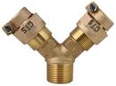 Ford Meter Box MIPT x Pack Joint x CTS Brass Wye Branch 