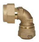 Ford Meter Box Female Copper x Quick Joint 90 Degree Bend 