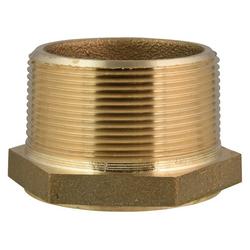 2 x 1 in. MIP x FIP Water Service Brass Bushing