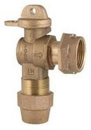 1 x 3/4 in. Grip Joint x Meter Swivel Nut Brass Meter Angle Ball Valve
