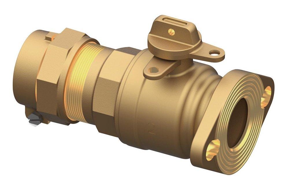 Ford Meter Box Pack Joint x Meter Flanged Ball Valve 