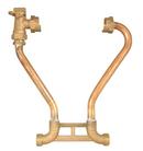 Ford Meter Box Brass Meter Resetter with Angle Key Valve and Meter Nut 