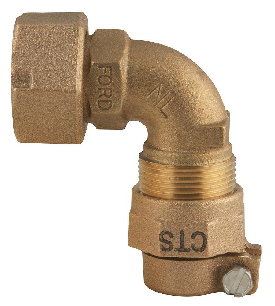Ford Meter Box Swivel x Pack Joint 90 Degree Bend with Swivel 