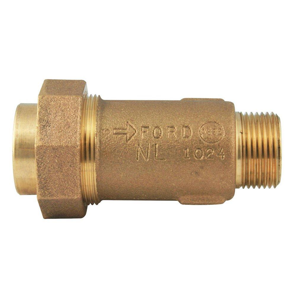 Ford Meter Box Straight Dual Check Valve 