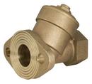 2 in. Meter Flanged x FIP Brass Straight Check Valve