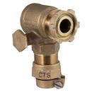 5/8 x 3/4 in. Meter x Pack Joint Brass Single Angle Check Valve