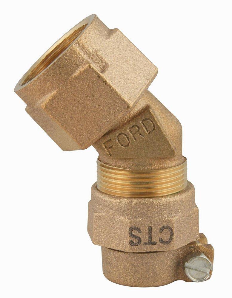 Ford Meter Box Swivel x Pack Joint 45 Degree Bend 