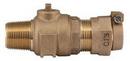3/4 in. CC x Pack Joint Brass Ball Corp Valve