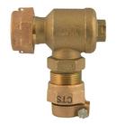 1 in. Meter Swivel x Pack Joint Straight Angle Check Valve