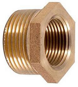3/4 x 1 in. FIPT x MIPT Brass Reducing Bushing