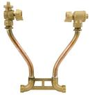 Ford Meter Box 5/8 x 3/4 in. Meter Resetter with Angle Ball Valve and Angle Check Valve 