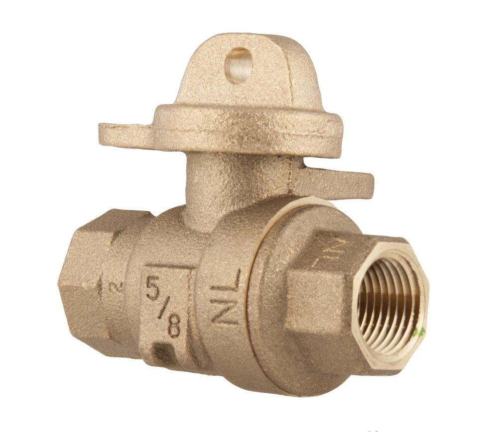 Ford Meter Box FIPT Brass Ball Valve Curb Stop 