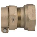 Ford Meter Box Female Copper Threaded x PVC Pack Joint Brass Coupling 