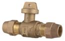 3/4 in. Grip Joint Brass Ball Valve Curb Stop