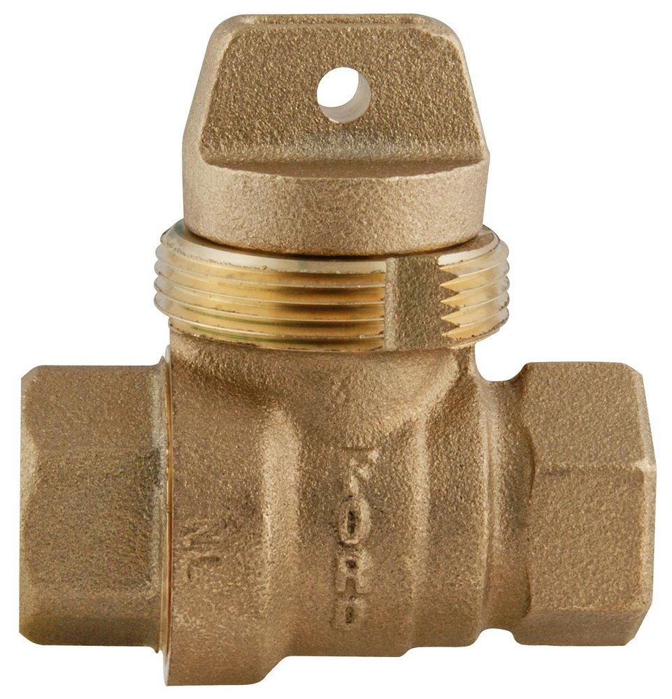 Ford Meter Box FIP x FIP Curb Stop Ball Valve 
