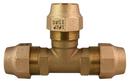 1 in. Grip Joint Water Service Brass Tee