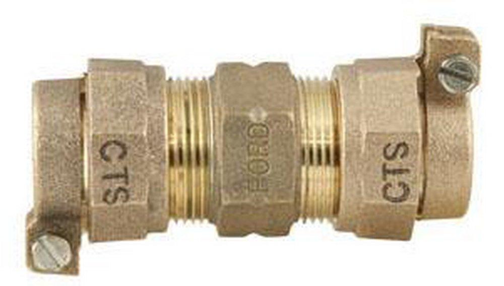Ford Meter Box CTS Pack Joint Water Service Brass Coupling 