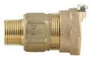 3/4 x 1/2 in. MIP Swivel x Pack Joint Brass Coupling