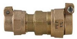3/4 in. CTS Pack Joint x Pack Joint Brass Coupling