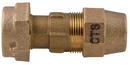 5/8 x 3/4 in. Swivel Nut x CTS Grip Joint Brass Meter Coupling