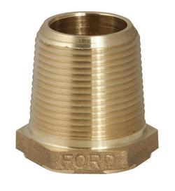 1 x 3/4 in. MIP x FIP Water Service Brass Bushing