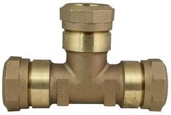 2 in. Quick Joint Service Brass Tee