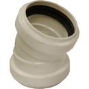 6 in. Gasket Bell x Bell Straight SDR 35 PVC 22-1/2 Degree Elbow