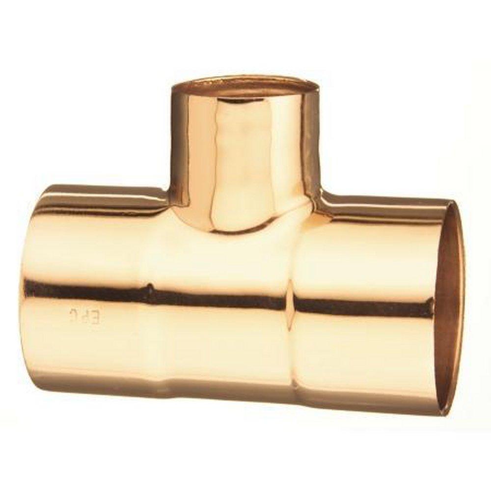 5/8X1/2X1/2 Copper X Copper X Copper Tee Clean and Bagged 