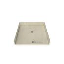 Tile Redi USA Polished Chrome 38 in. ADA Barrier Free Shower Base with Center Drain 