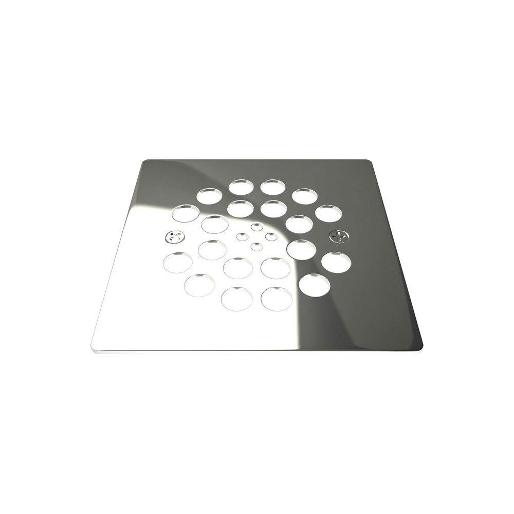 Tile Redi USA Polished Chrome Square Drain 