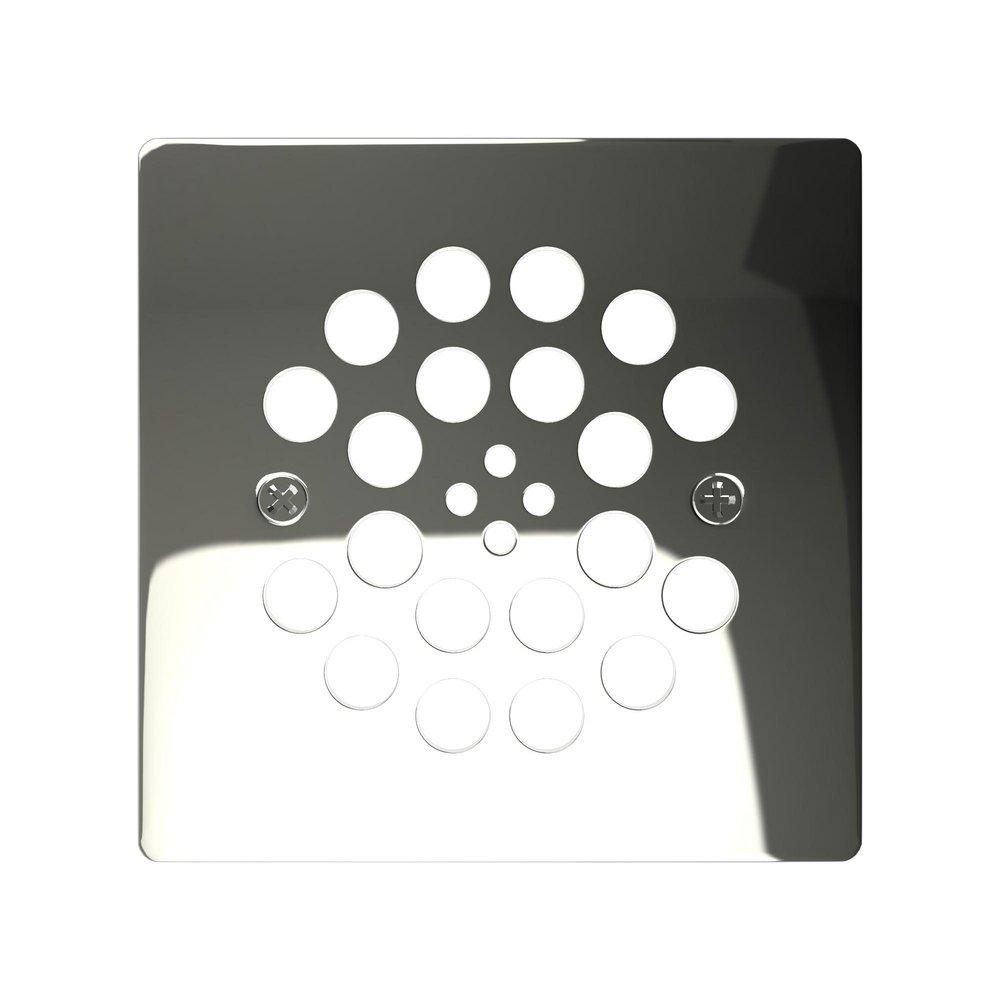 Tile Redi USA Polished Chrome Square Drain 