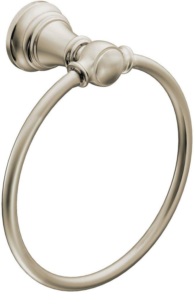 Moen Polished Nickel Round Closed Towel Ring 
