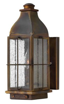 60W 1-Light Candelabra E-12 Incandescent Outdoor Wall Sconce in Sienna