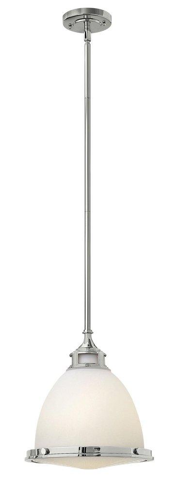 Hinkley Chrome 12-3/4 in. 100W 1-Light Medium Pendant 