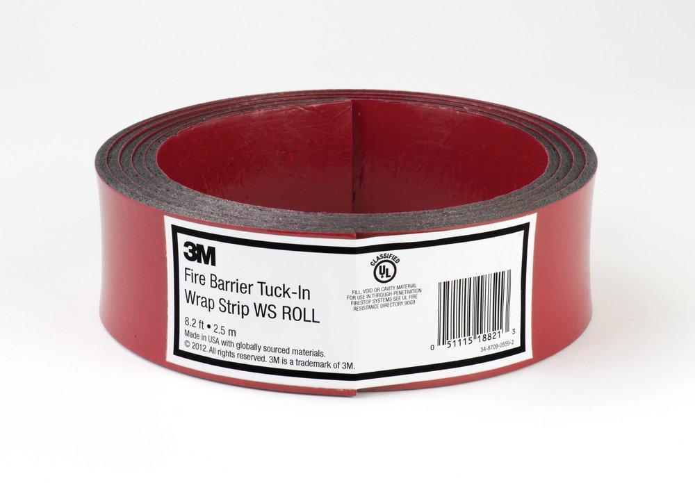 3M&trade; Red 2 in. Detectable Tape Storm 