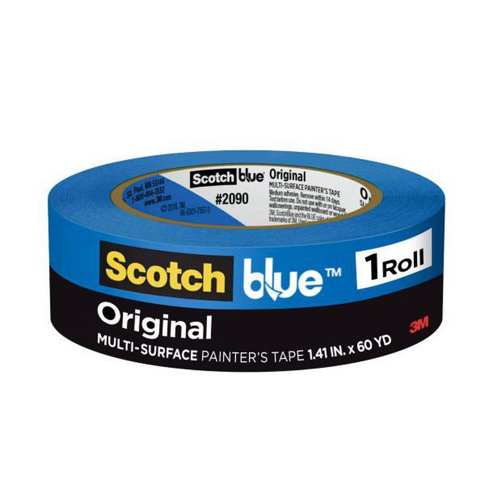 Scotch® Blue 60 yd. Blue Painter Tape 
