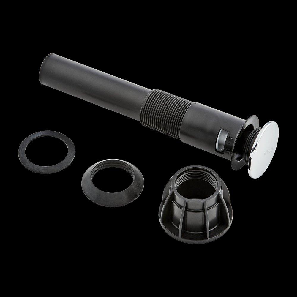 Pfister Polished Chrome Plastic Push-Pull Drain 