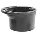 Jones Stephens Black 2 x 1-1/2 in. 4-Way Overall Size Closet Flange 